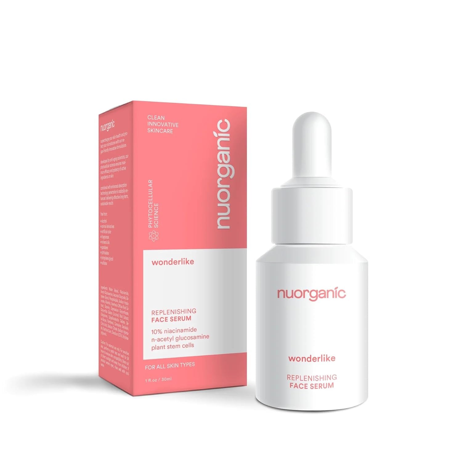 Natural Hydrating Face Serum with Niacinamide - Mycosmeticslondon
