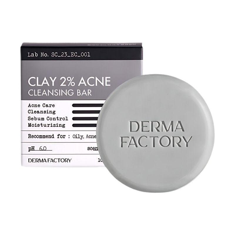 Gentle Clay Acne Face Soap Bar - 120g - Mycosmeticslondon