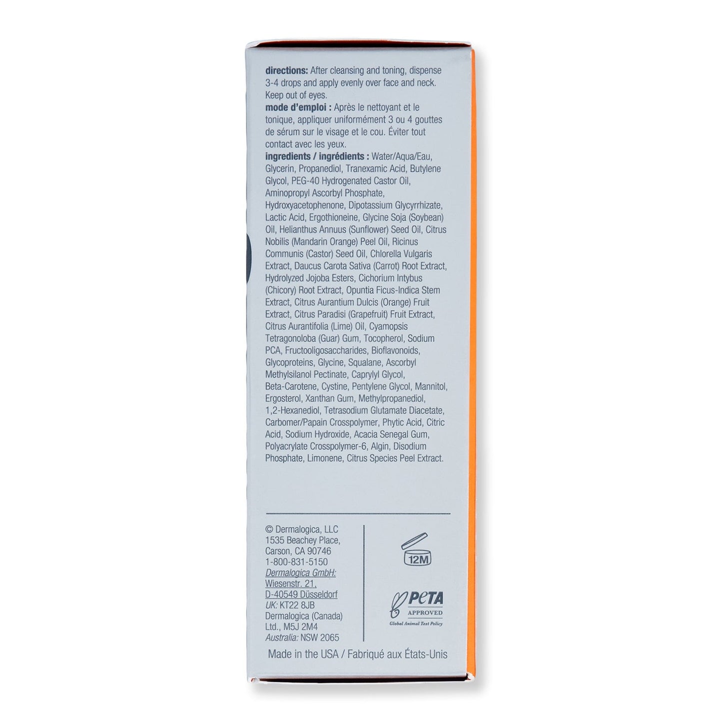 Anti Aging Vitamin C Night Serum 25ml