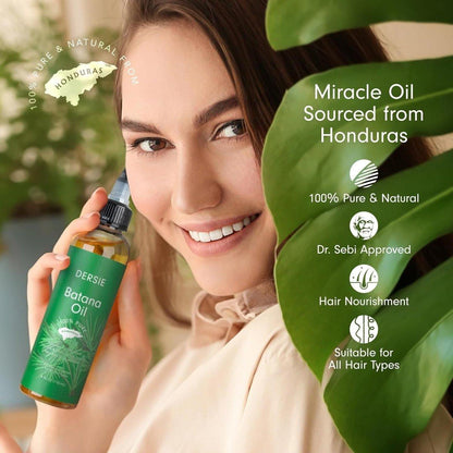 Natural Cold Pressed Hair Growth Oil for Strong Hair