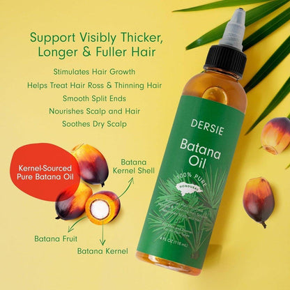 Natural Cold Pressed Hair Growth Oil for Strong Hair