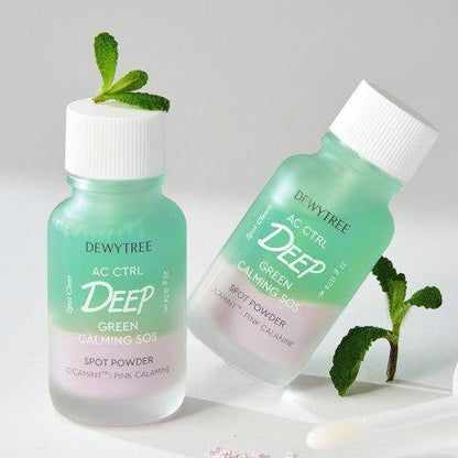 Calming Green Tea Spot Powder for Sensitive Skin - Mycosmeticslondon
