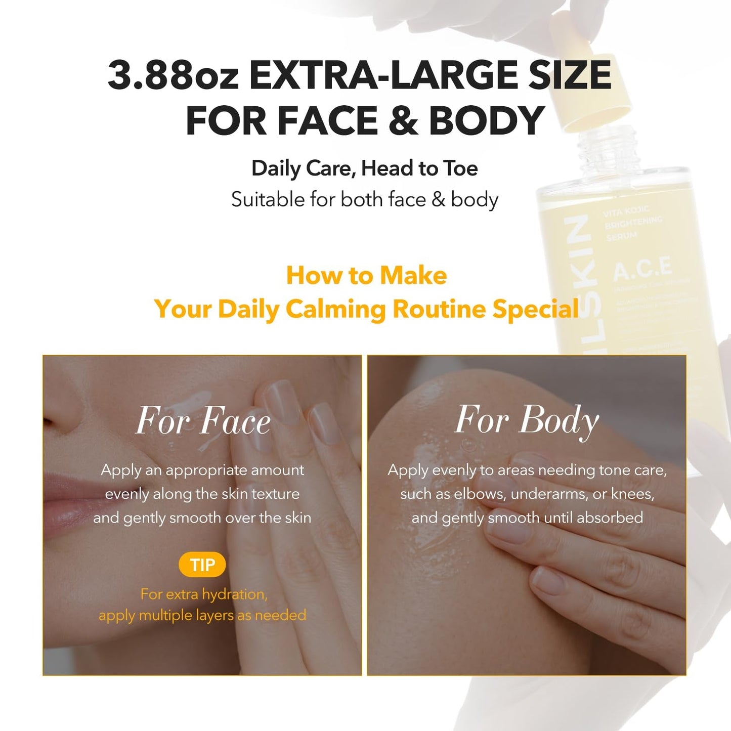 Fast Brightening Serum for Even Glowing Skin