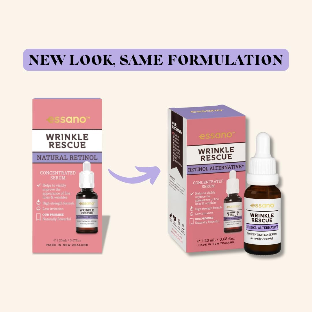 Gentle Anti Aging Face Serum with Natural Retinol