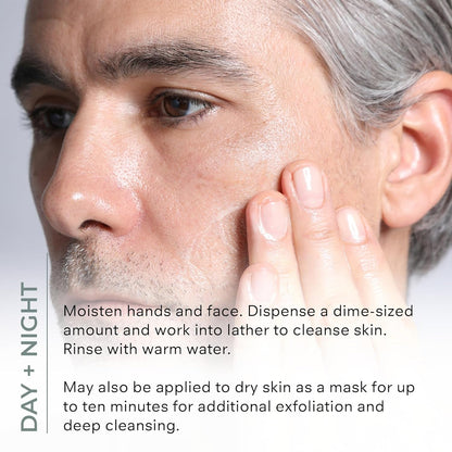 Natural Exfoliating Face Cleanser for Bright Skin