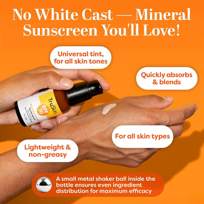 Natural SPF 30 Tinted Face Sunscreen Serum