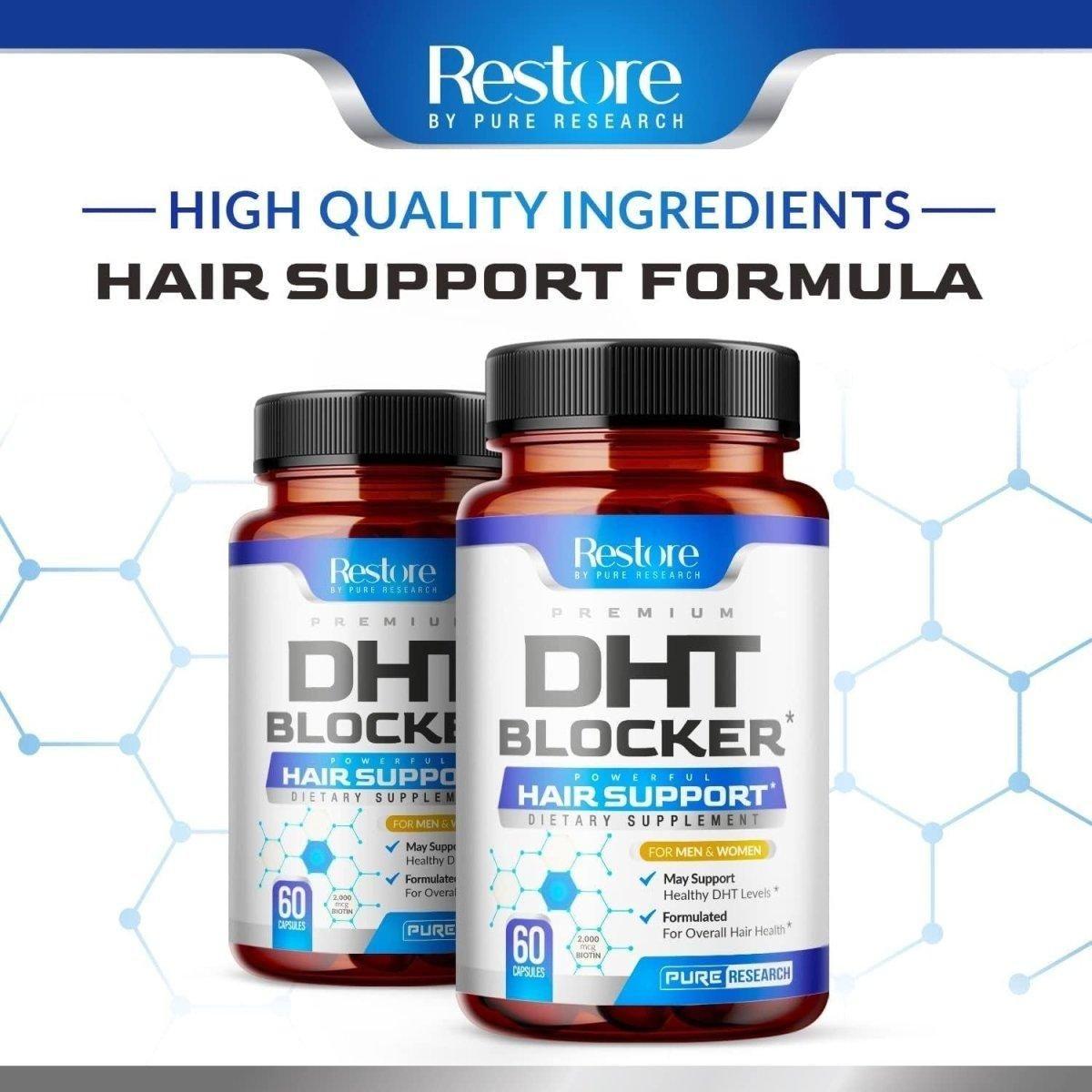 Natural Hair Growth Supplement for Thicker Hair