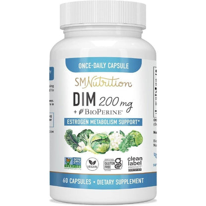 Natural Estrogen Support DIM Capsules for Women 200mg