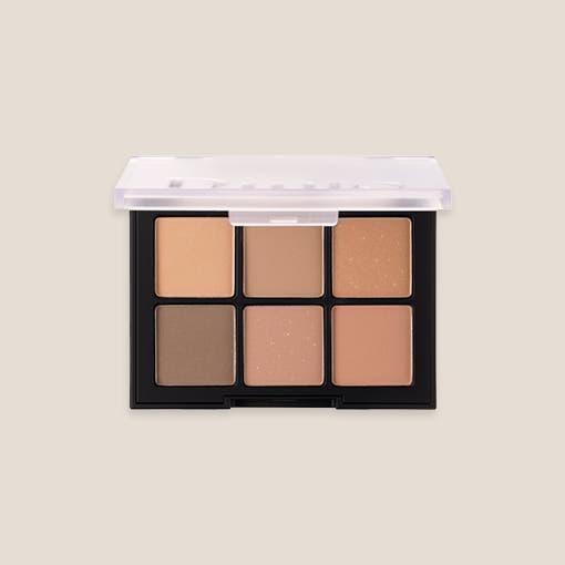 Natural Matte Shimmer Eyeshadow Palette - Mycosmeticslondon