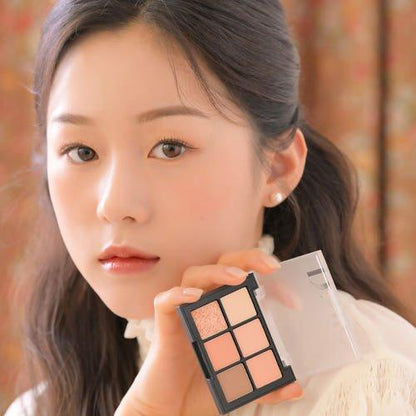 Natural Soft Peach Eyeshadow Palette