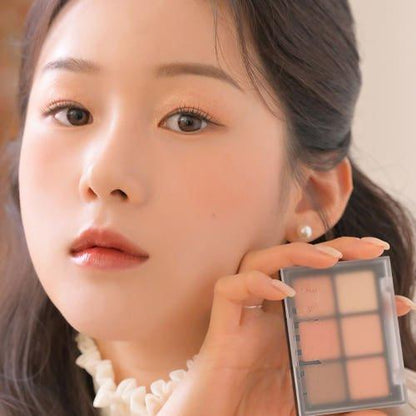 Natural Soft Peach Eyeshadow Palette