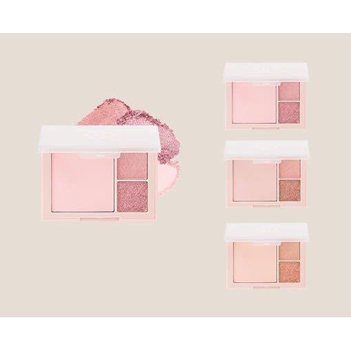 Natural Face Palette with 3 Soft Shades - Mycosmeticslondon