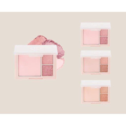 Natural Face Palette with 3 Soft Shades - Mycosmeticslondon