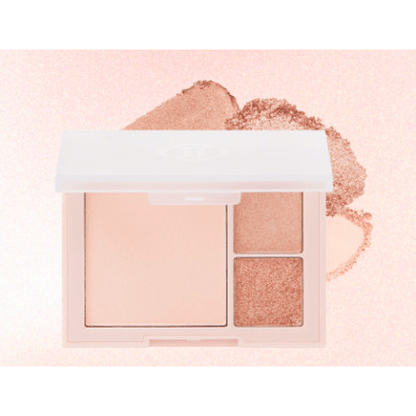 Natural Face Palette with 3 Soft Shades
