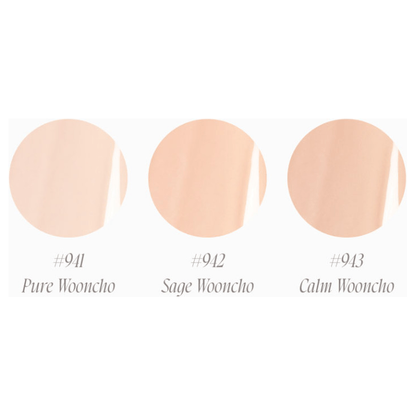 Natural Glow Korean Face Cushion Compact 12g + 12g Refill