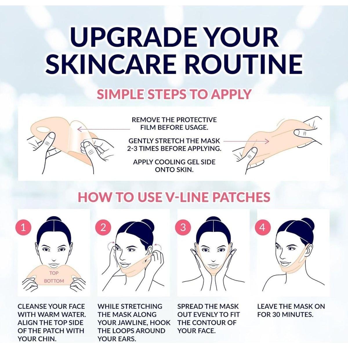 Firming Anti Aging Collagen Face Mask - 10PC