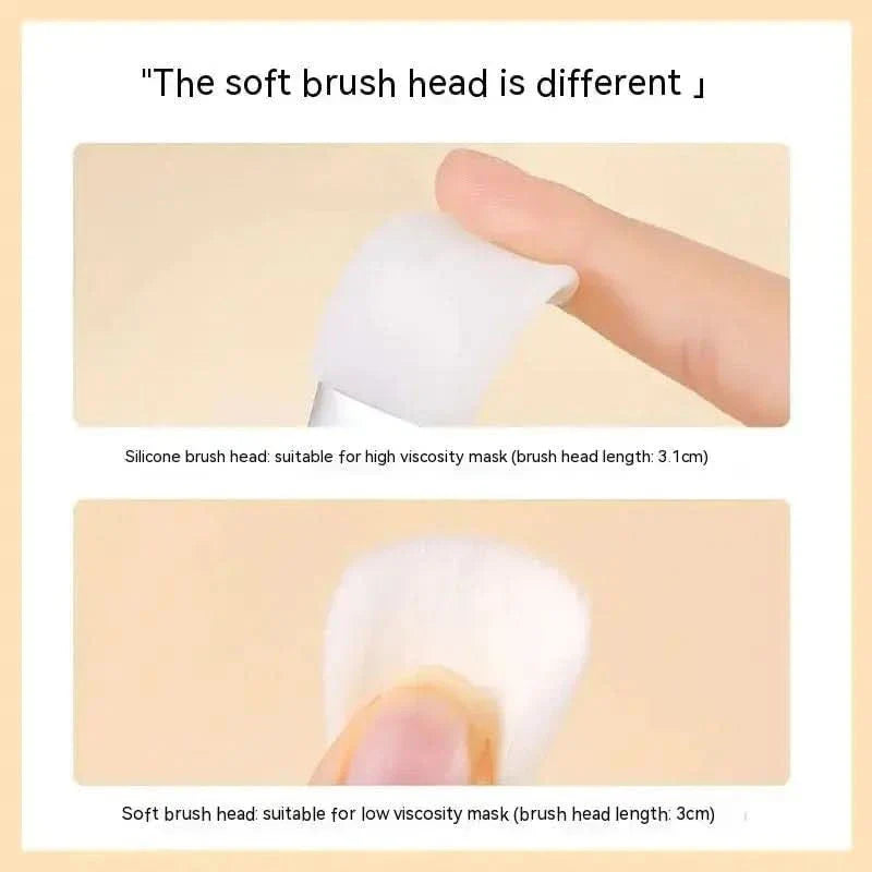 Soft Silicone Face Mask Application Brush Tool