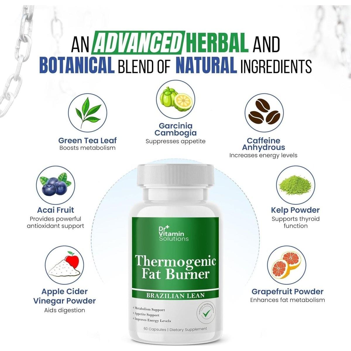 Weight Loss Fat Burning Supplement Capsules
