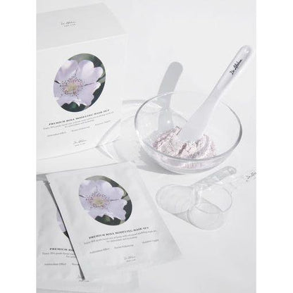 Natural Rose Face Mask Set - 5 Pack Nourishing Skin Care