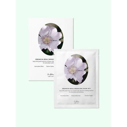 Natural Rose Face Mask Set - 5 Pack Nourishing Skin Care - Mycosmeticslondon
