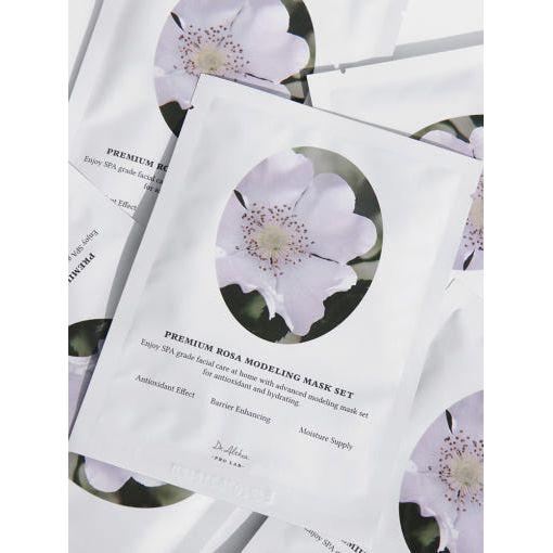 Natural Rose Face Mask Set - 5 Pack Nourishing Skin Care