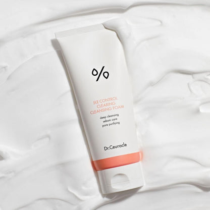 Purifying Face Cleanser Foam - Sebum Control & Pore Minimizer - Mycosmeticslondon