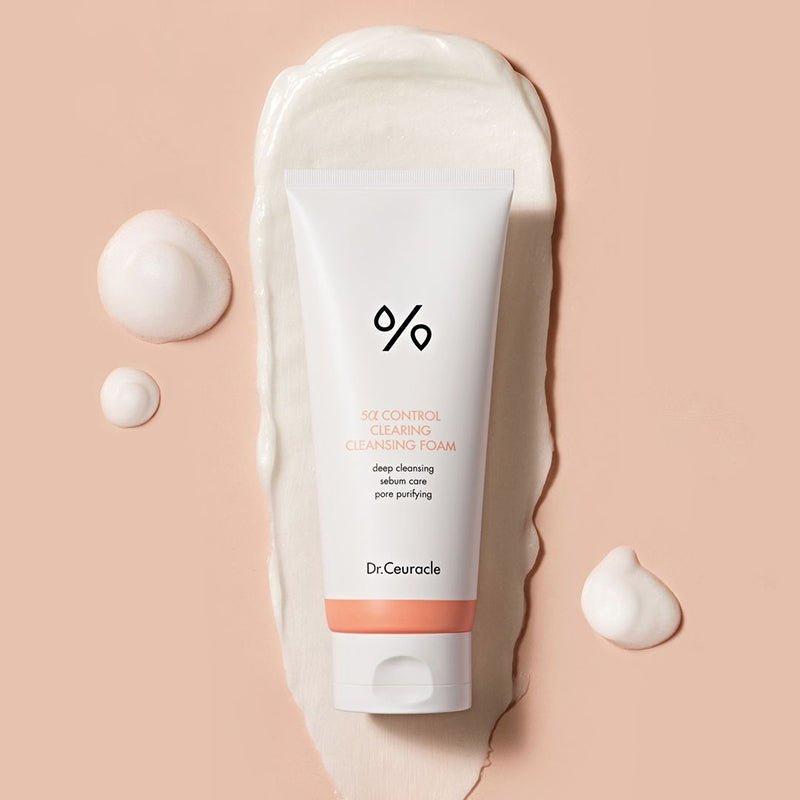Purifying Face Cleanser Foam - Sebum Control & Pore Minimizer