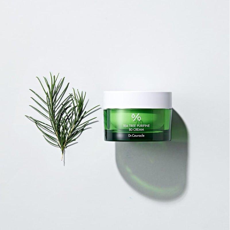 Gentle Tea Tree Face Cream for Sensitive Skin