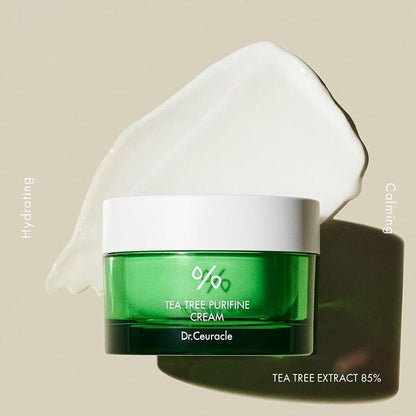 Gentle Tea Tree Face Cream for Sensitive Skin