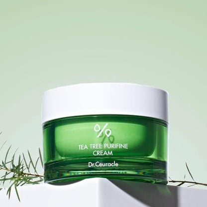 Gentle Tea Tree Face Cream for Sensitive Skin