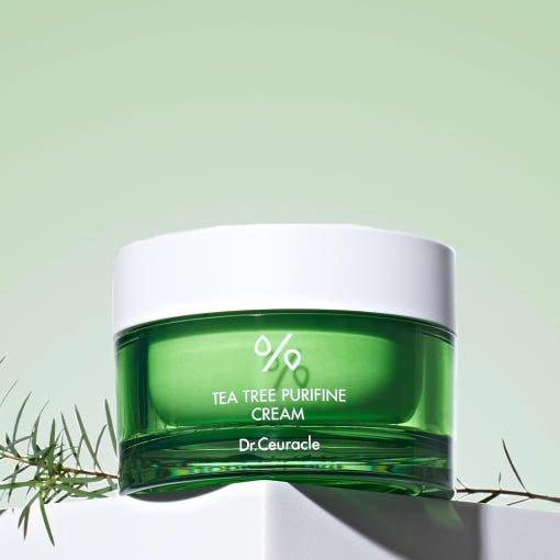 Gentle Tea Tree Face Cream for Sensitive Skin - Mycosmeticslondon