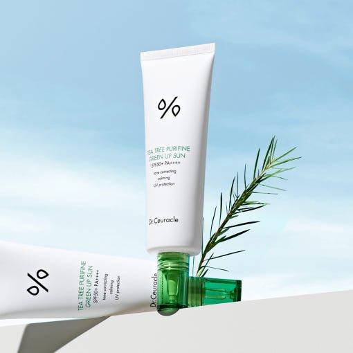 Natural Tea Tree Soothing Sunscreen SPF 50 - Mycosmeticslondon