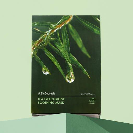 Gentle Tea Tree Calming Face Mask - 10 Pack - Mycosmeticslondon