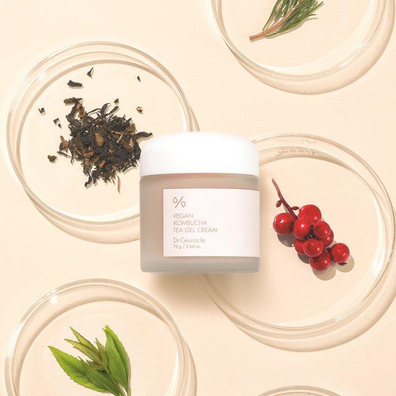 Natural Vegan Gel Face Moisturizer Cream