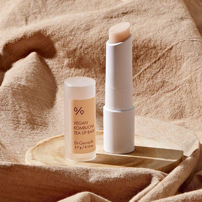 Natural Vegan Lip Balm with Tea and Ceramides