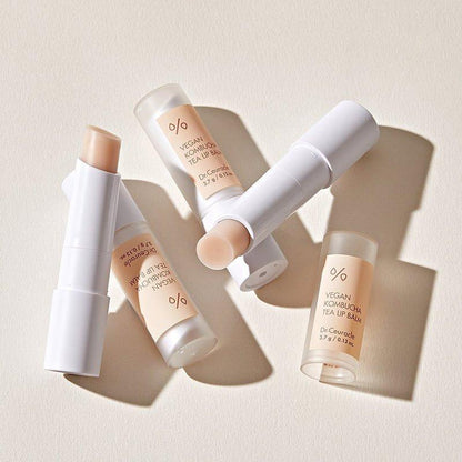Natural Vegan Lip Balm with Tea and Ceramides