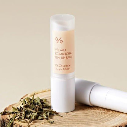 Natural Vegan Lip Balm with Tea and Ceramides - Mycosmeticslondon