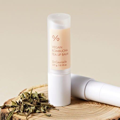 Natural Vegan Lip Balm with Tea and Ceramides - Mycosmeticslondon