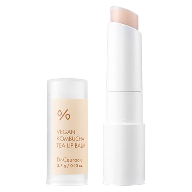 Natural Vegan Lip Balm with Tea and Ceramides