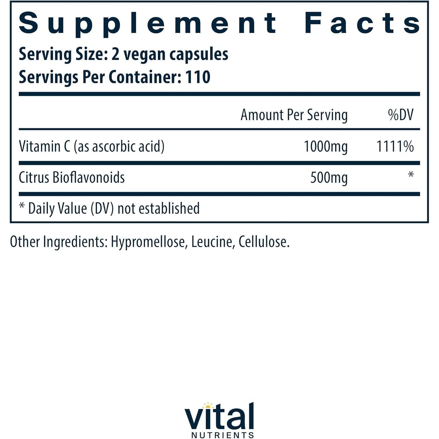 Powerful Vitamin C Booster with Antioxidants - 220 Caps