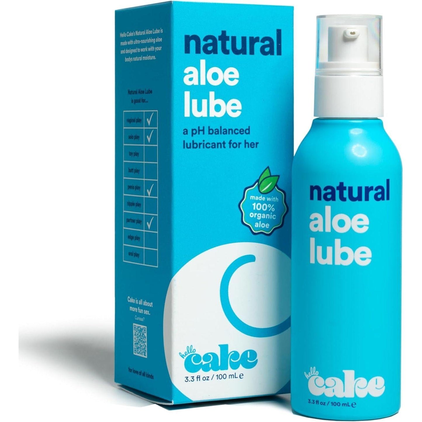Gentle Aloe Personal Lubricant 100ml - Mycosmeticslondon