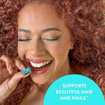 Strong Hair Growth Gummies with 6000mcg Biotin
