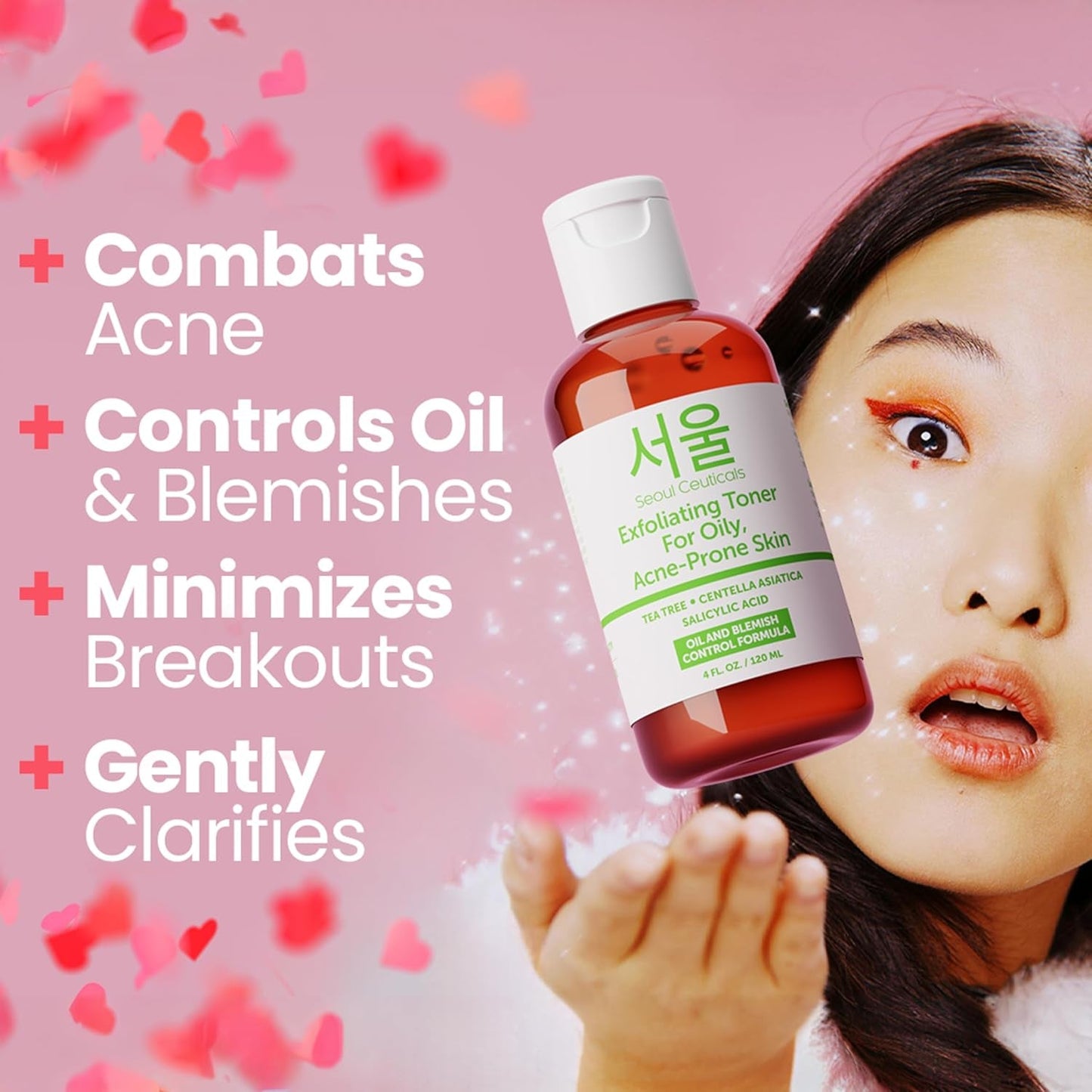 Gentle Salicylic Acid Toner for Acne Prone Skin