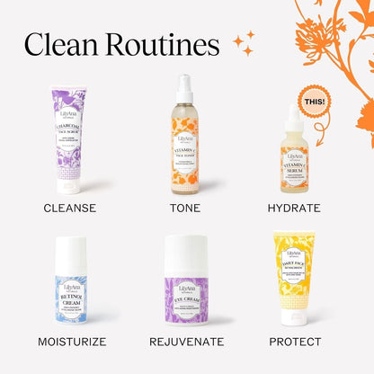 Natural Vitamin C Face Serum - Brighten & Firm Skin