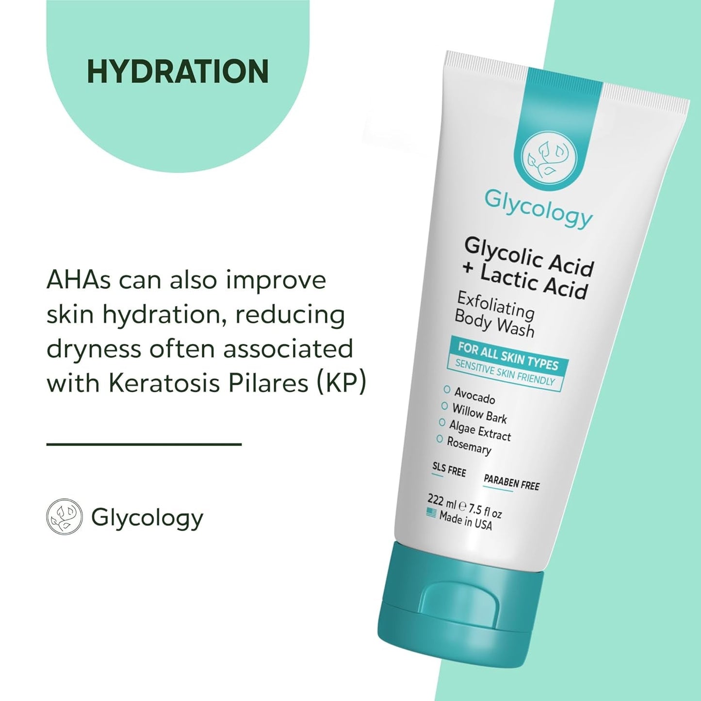 Gentle Exfoliating Body Wash for Glowing Skin