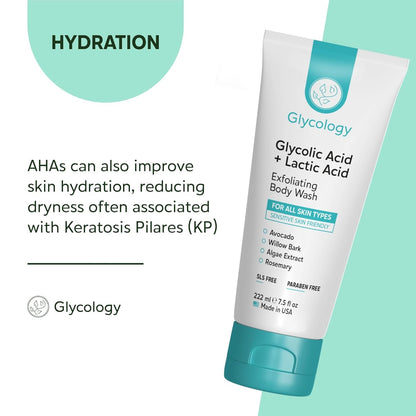 Gentle Exfoliating Body Wash for Glowing Skin
