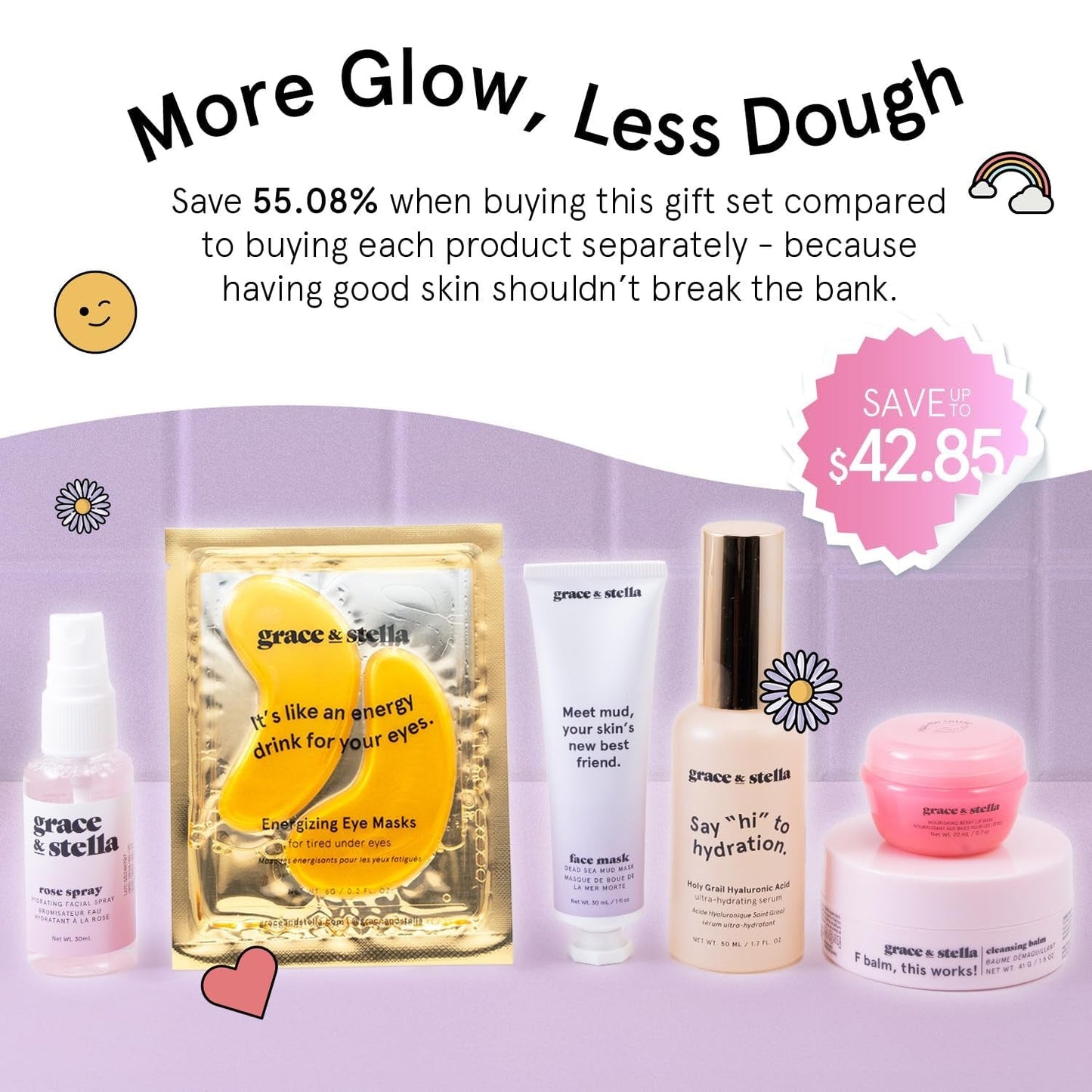 Best Selling 6-Piece Natural Skincare Gift Set