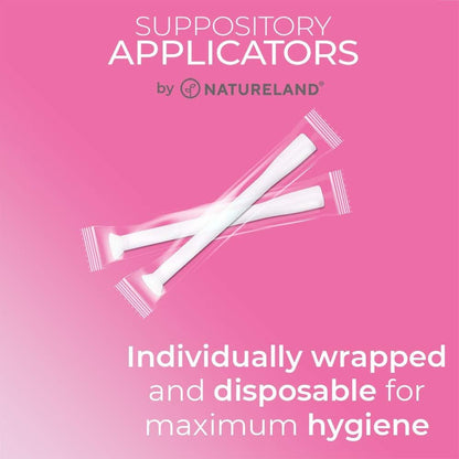 Gentle Vaginal Suppository Applicators - 40 Pack, Soft Tip