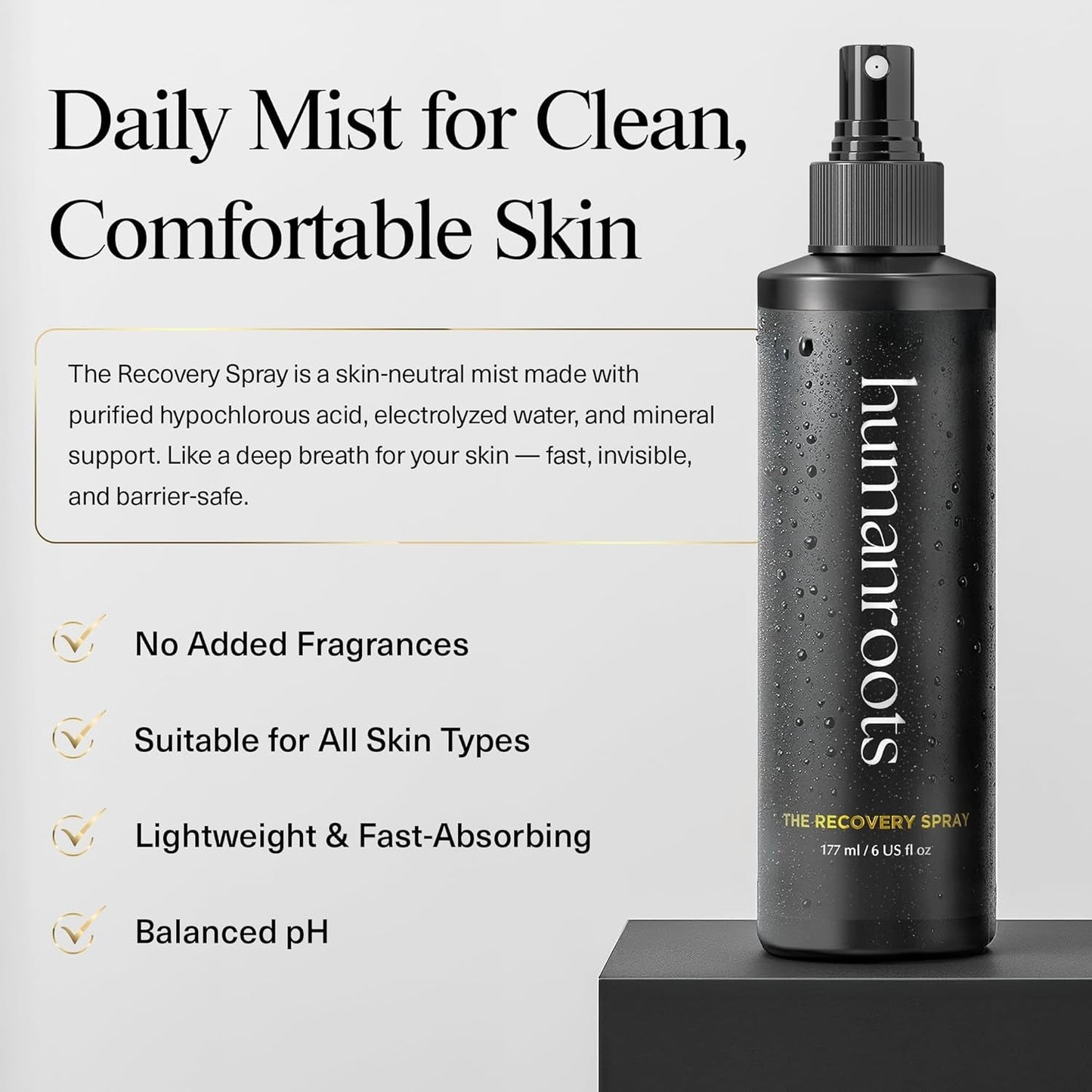 Natural Hydrating Facial Mist Spray 177ml