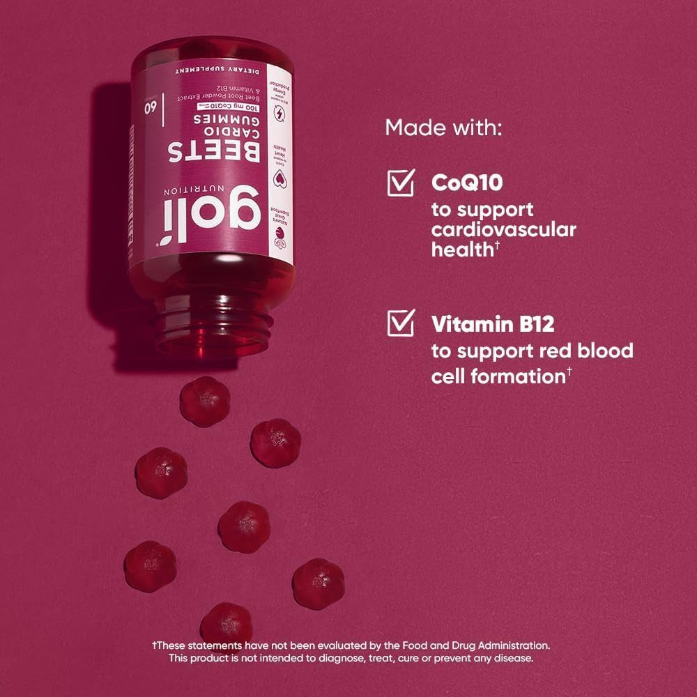 Vitality Beetroot Energy Gummies